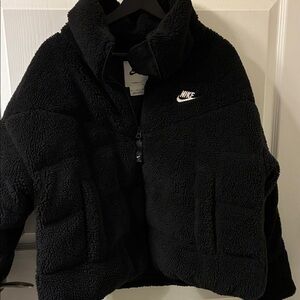 Nike Black Therma-fit City Series Sherpa Jacket